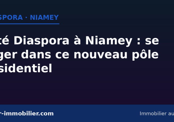 Cité Diaspora à Niamey : comment se loger dans ce nouveau pôle résidentiel