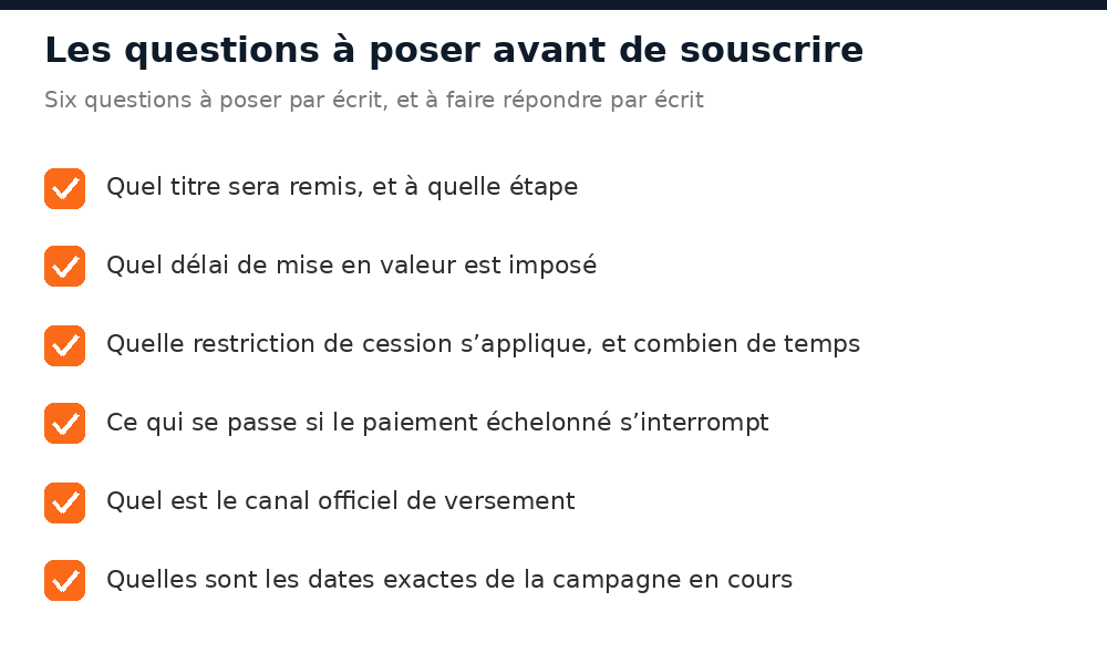 Les questions à poser avant de souscrire au projet de parcelles viabilisées de Bangoula